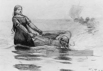  marin - Les baigneurs réalisme marine peintre Winslow Homer